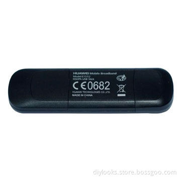 HUAWEI E1552 Mobile Broadband HSDPA USB Stick 3.6Mbps 3G Wireless Modem with TF Card Slot(Black)